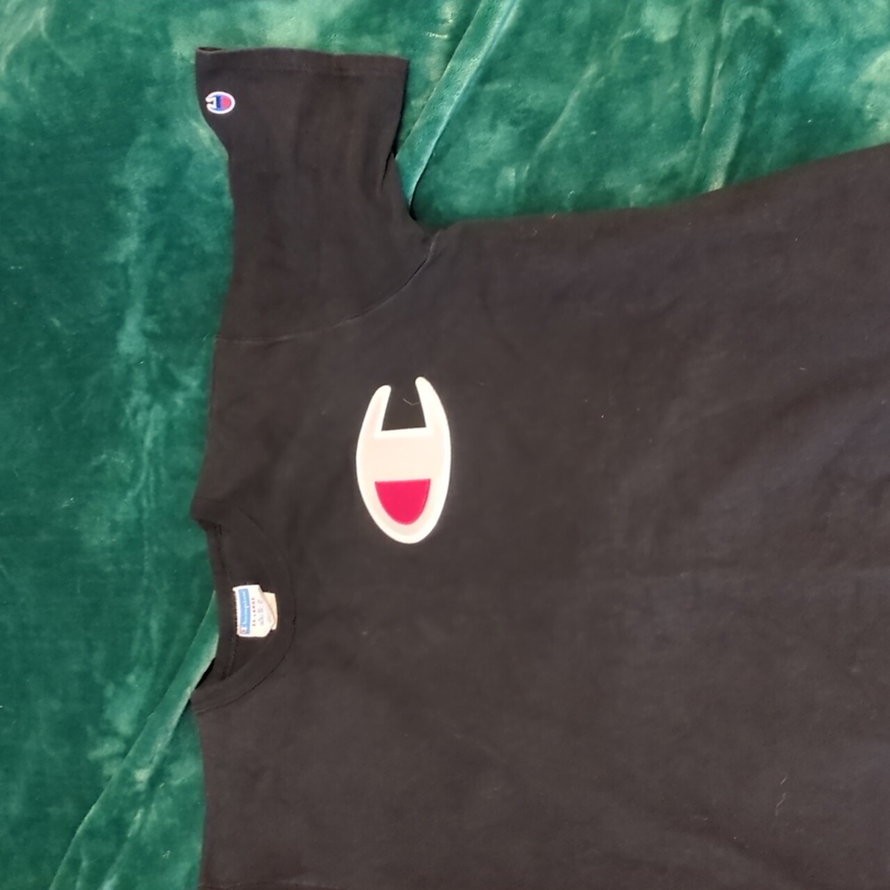 5 for $30 - Big C patch vintage 90s t-shirt - Picture 1 of 6